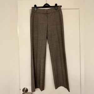 Halogen Taylor Fit Grey / Gray Dress Suit Pants Petite Straight Leg 0P NWOT